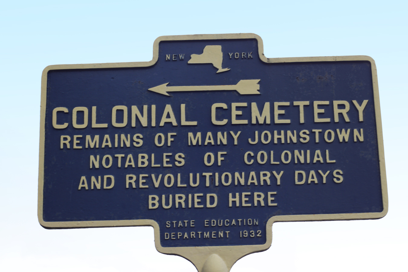 Johnstown Colonial Cemetery Things to do in Fulton County NY
