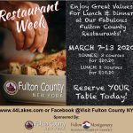 1st Annual Fulton County Restaurant Week March 7th-13th