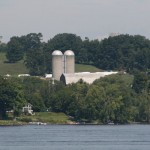 Farm in the distance