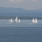 Sailboats on the water