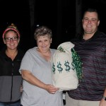 (l to r): Raffle Winners split $11,000, Kelsy Wasson, Rhonda Wilder, and Rich Smith