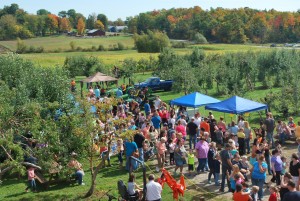 Fulton County Day on the Farm 2014 at Rogers Family Orchard