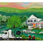 Channeling Moses - Fracking Art by Linda Finch Exhibit