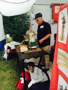 Woodworker George Olsen, Jr.